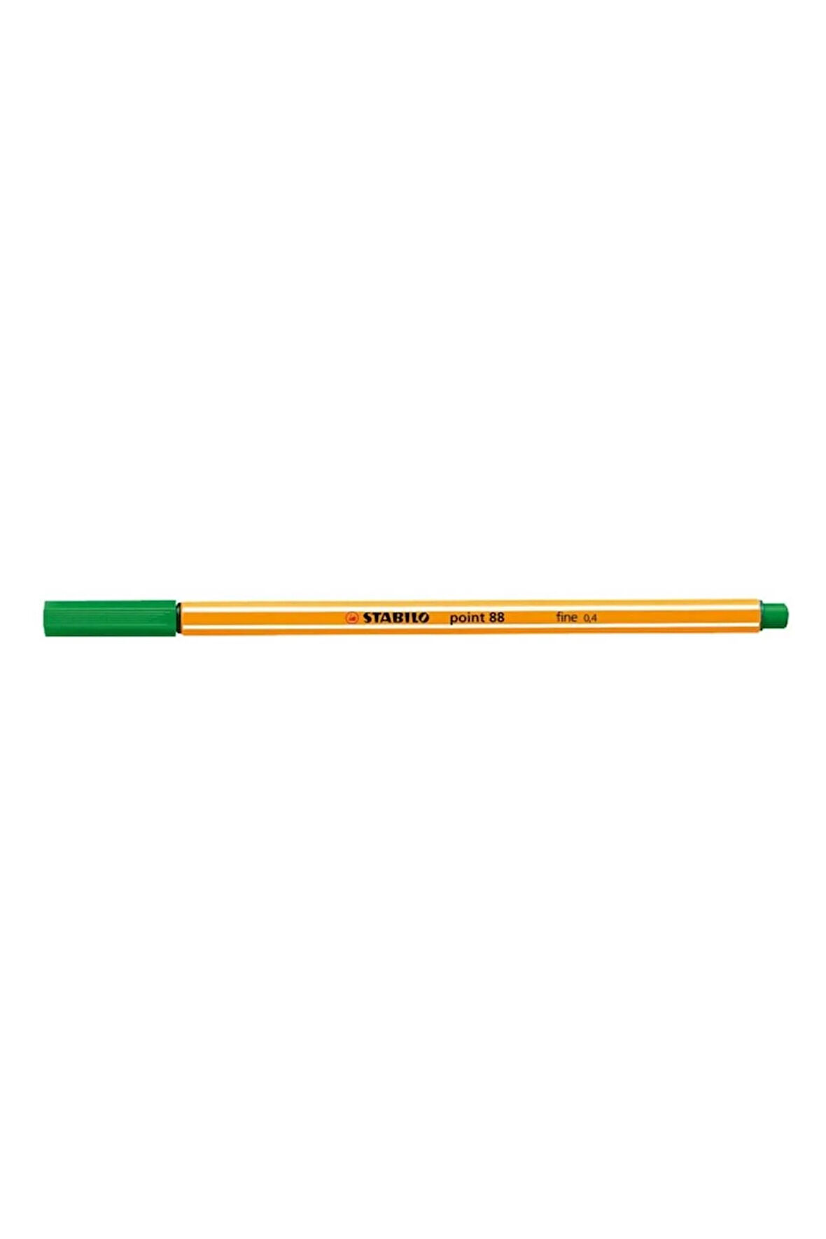 88/36 0,4 mm Keçe Uçlu Kalem Yeşil (3 Adet)