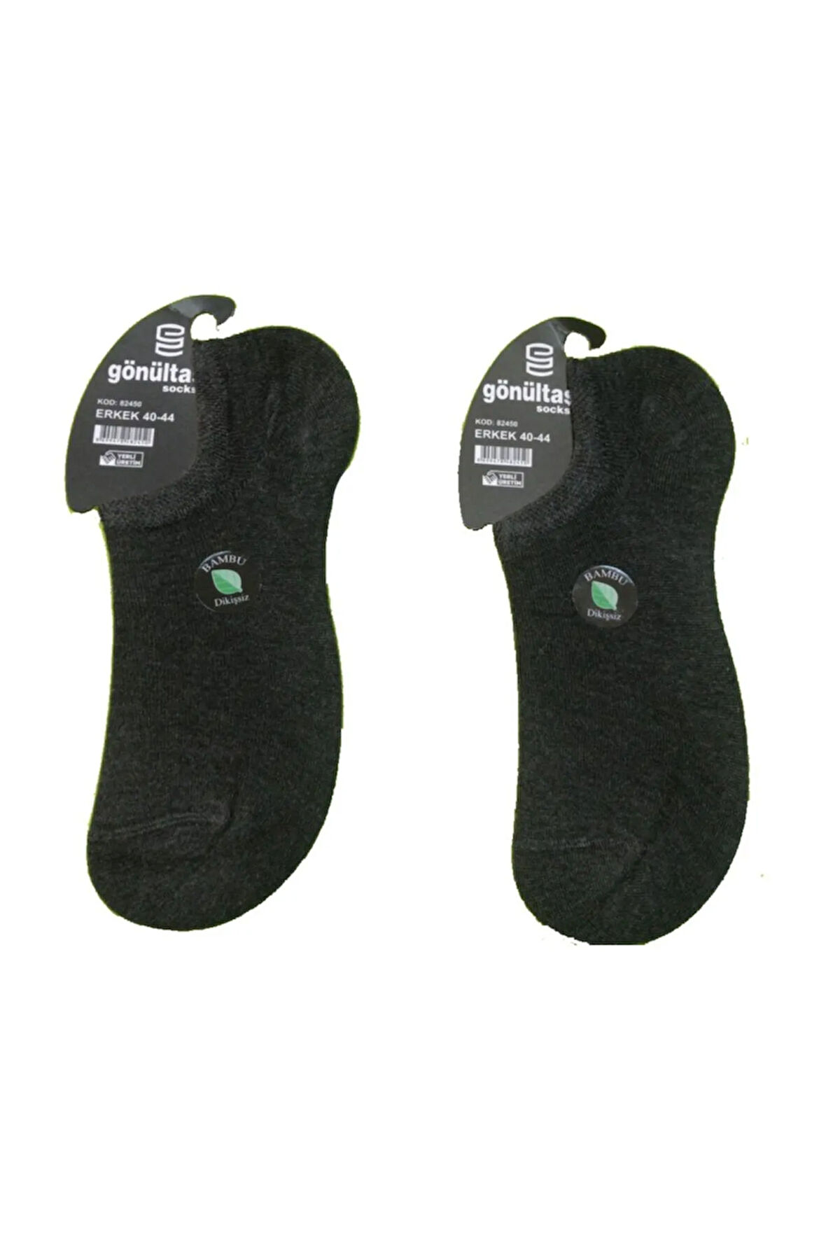 6 Çift Füme Renk Dikişsiz Bambu Çorap