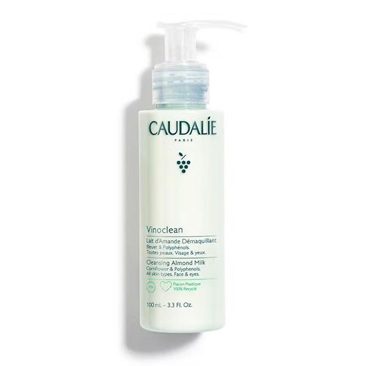 Caudalie Vinoclean Badem Yağlı Organik Makyaj Temizleme Sütü 100 ml Tüm Ciltler