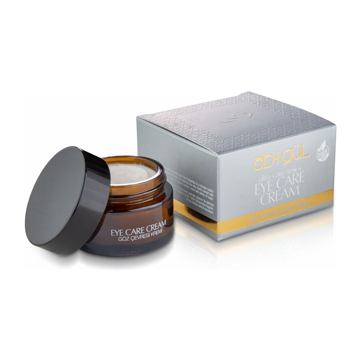 Ab-ı Gül İnce Çizgiler & Göz Altı Koyu Halka Karşıtı Yoğun Nemlendirici Göz Altı Bakım Kremi 45 ml