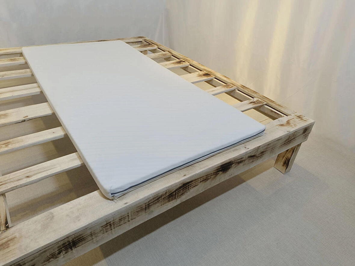 Space Yıkanabilir Kılıflı Yüksek Dns Gri Sünger Kanepe, Koltuk, Yatak Pedi & Şiltesi Topper