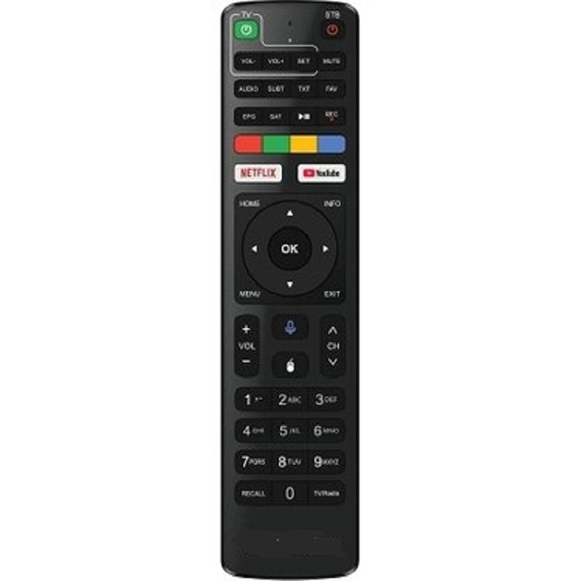Dreamstar İ4 Android Tv Box Kumandası Ses Komutsuz