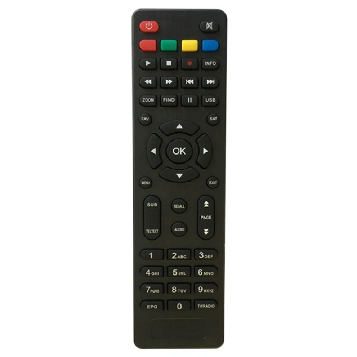 Botech Bs-5000 Kasalı Hd Uydu Kumandası