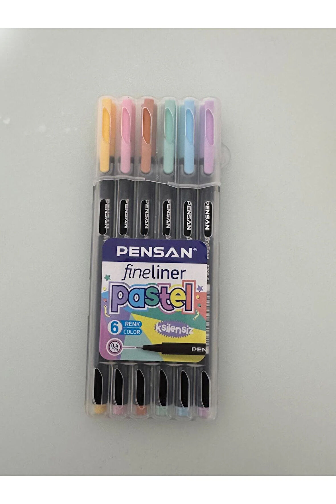 Fineliner 6 Lı Pastel Pvc Kutu 0.4 mm