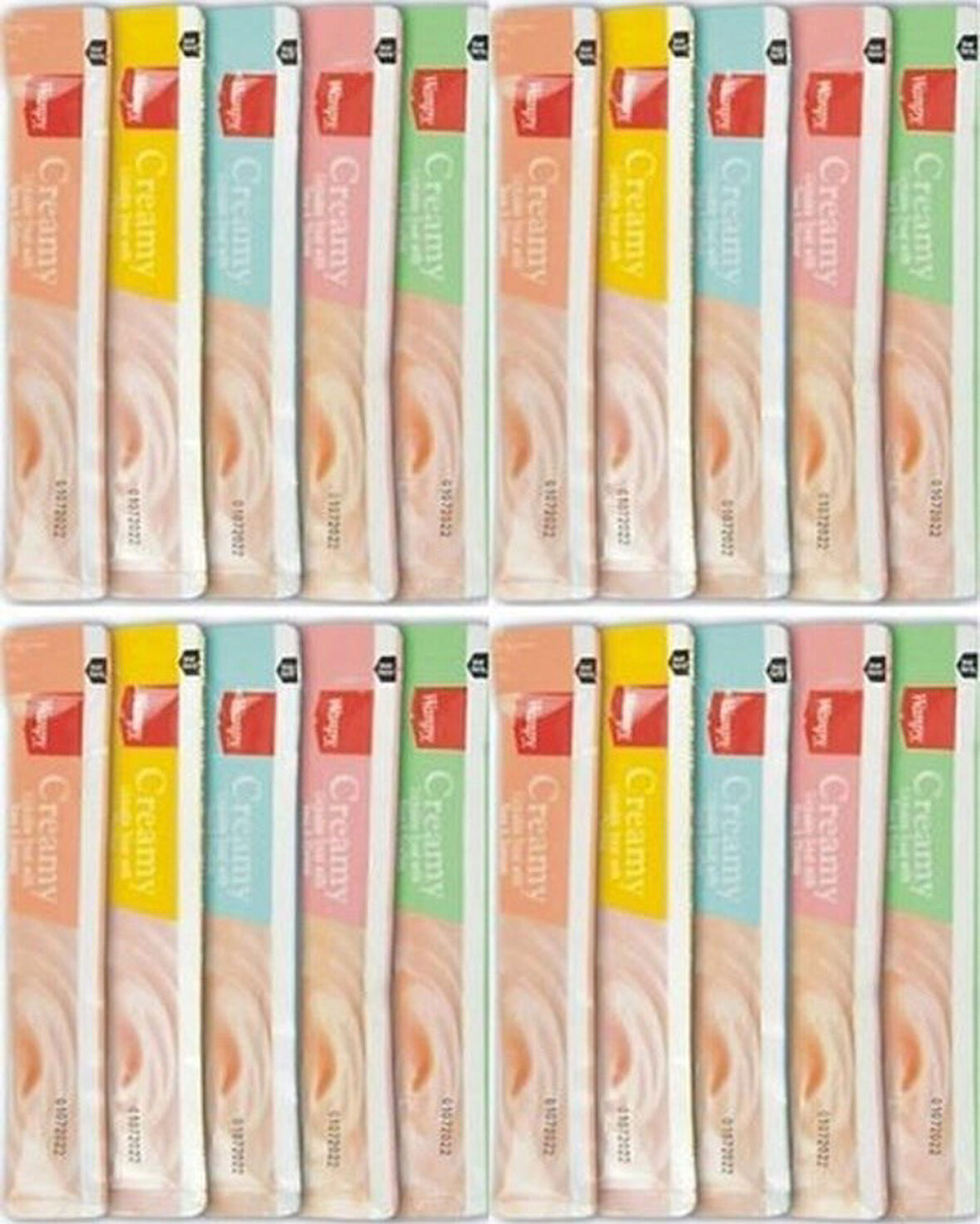 Wanpy Creamy Cat Treat Karışık Krema Sıvı Kedi Ödül Maması 14 Gr x 50 Adet