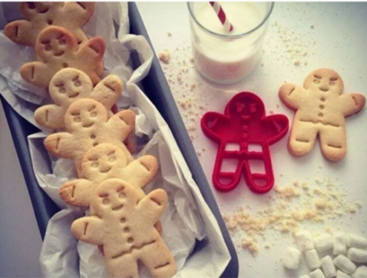 Gingerbread Kurabiye Kesici Kalıbı