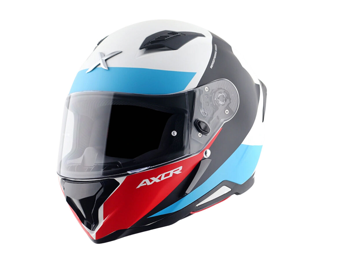 AXOR HUNTER TURBO - WHITE RED DULL