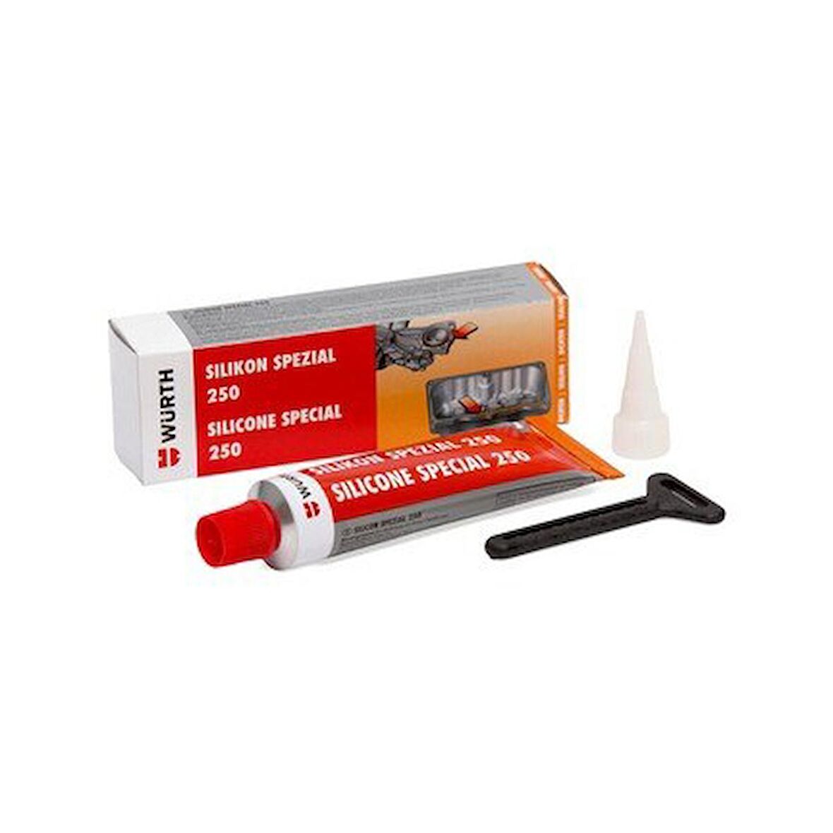 Würth Sıvı Conta Siyah 70 Ml.