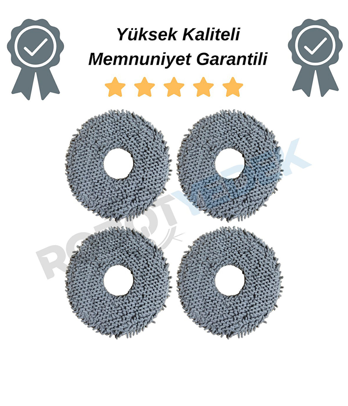 Xiaomi X20 Max X20 Pro (PLUS DEĞİL!) Uyumlu 4 Adet Mikrofiber Mop Bez