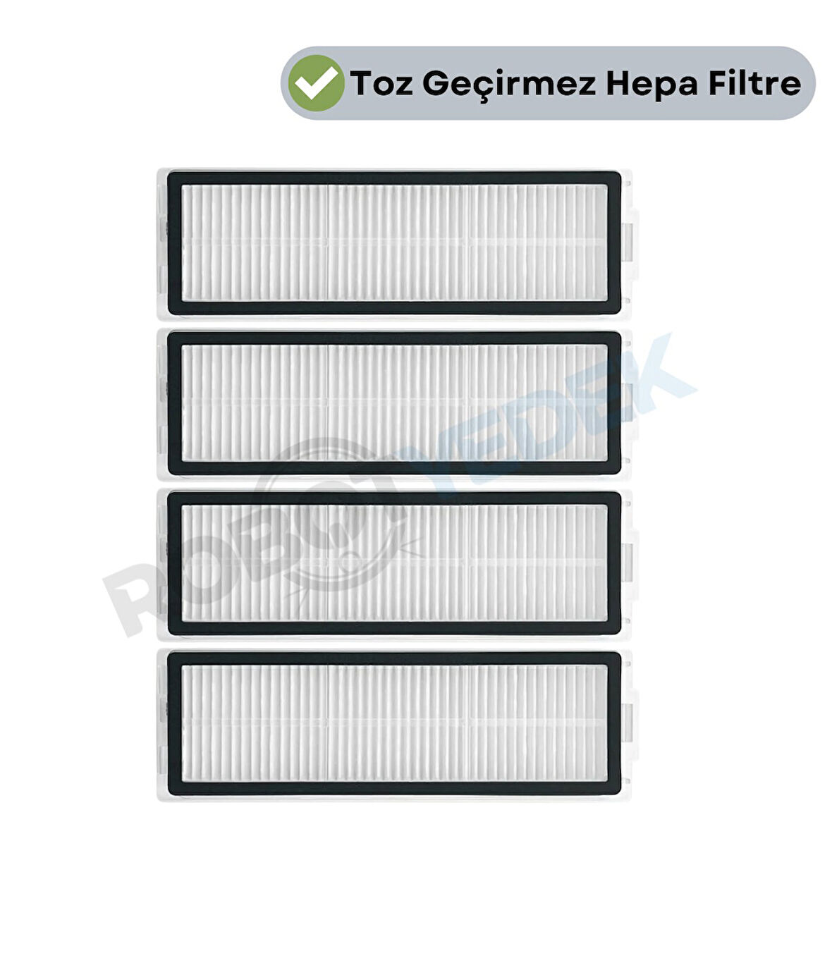 Xiaomi X20 Max X20 Pro (PLUS DEĞİL!) Uyumlu Yedek Hepa Filtre-4 Parça