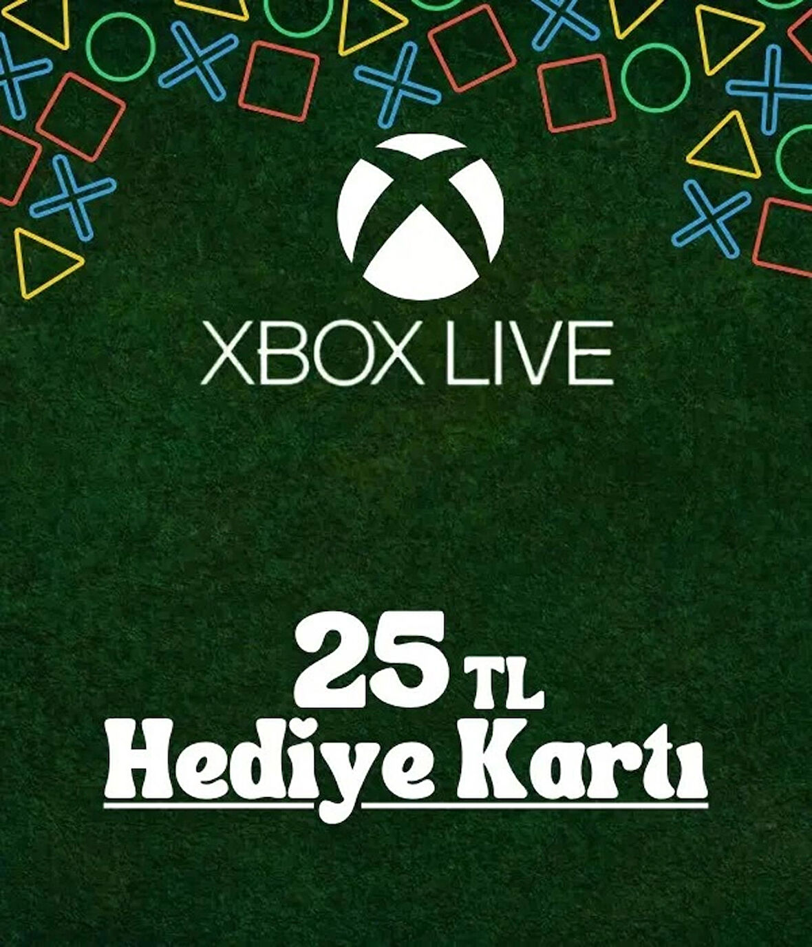 Xbox Live 25 TL Hediye Kartı