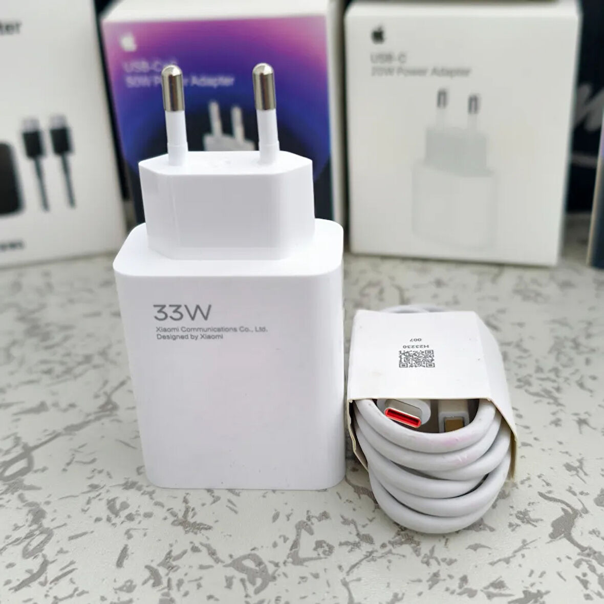 Xiaomi Redmi Note 12 5G Şarj Aleti Kablolu 33 Watt
