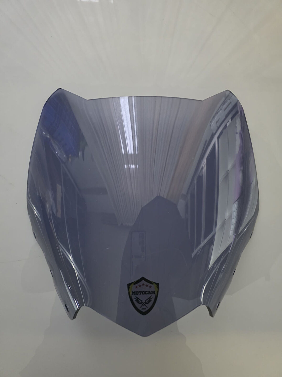 MOTOCAM Yamaha Xmax 250 Siperlik Ön Cam 2011-2013 Model 36cm Füme Renkli 4mm SPORTİF