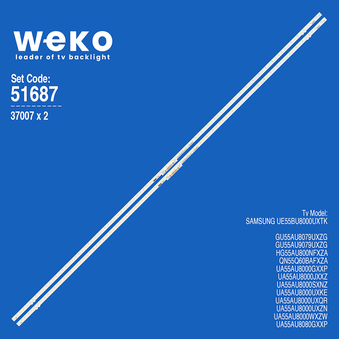 6687 37007X2 S1A8-550SM0-R0 BN96-52595A REV00 2 ADET LED BAR