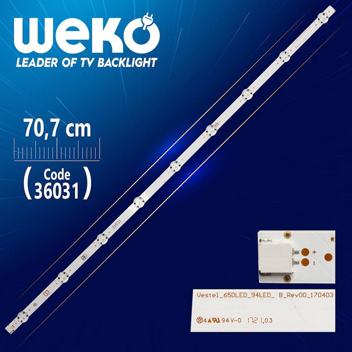 VESTEL_65DLED_94LED_ B_REV00_170403 9 LENSLİ 70.7 CM