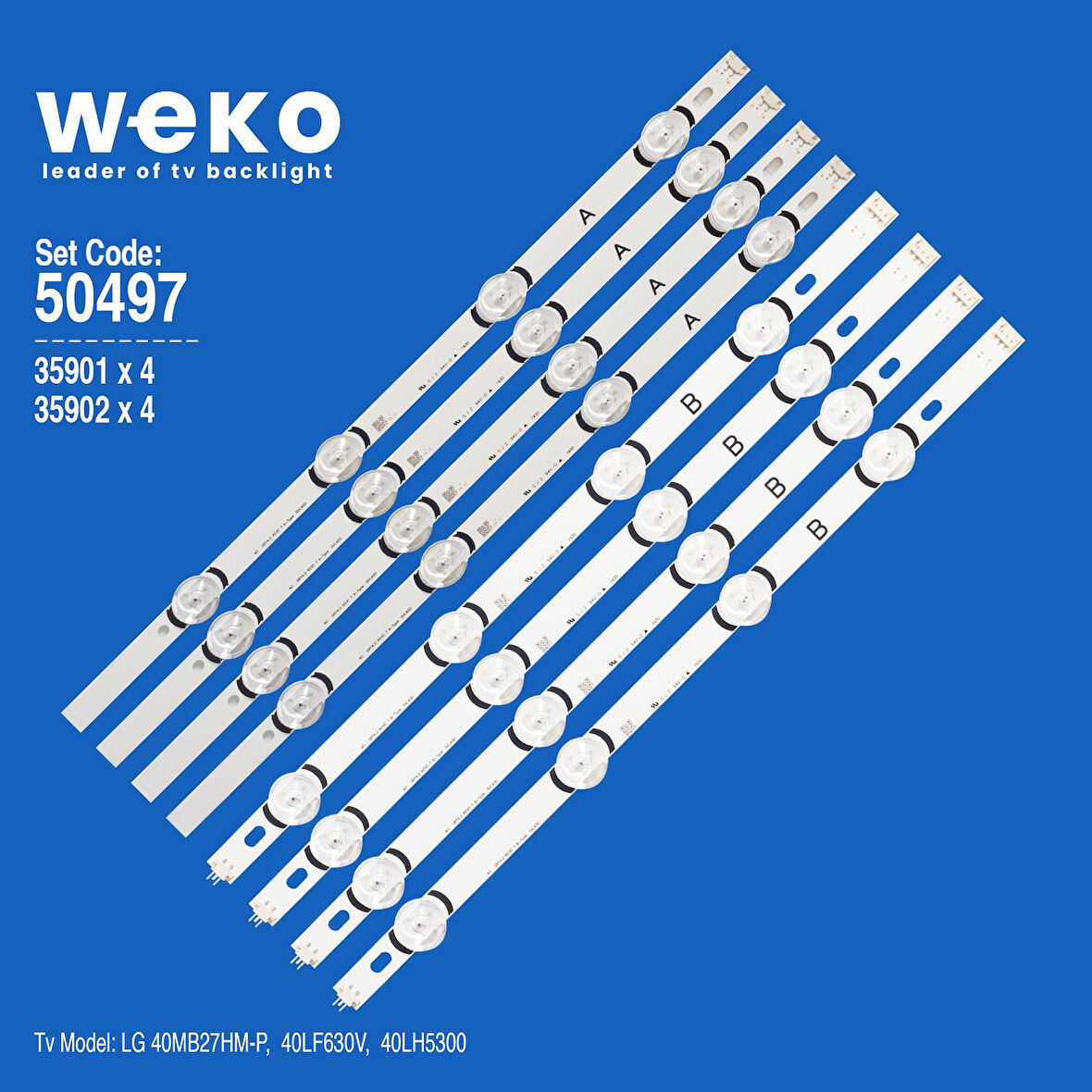 5497 35901X4 35902X4 LG INNOTEK DRT 3.0 40 8 ADET LED BAR