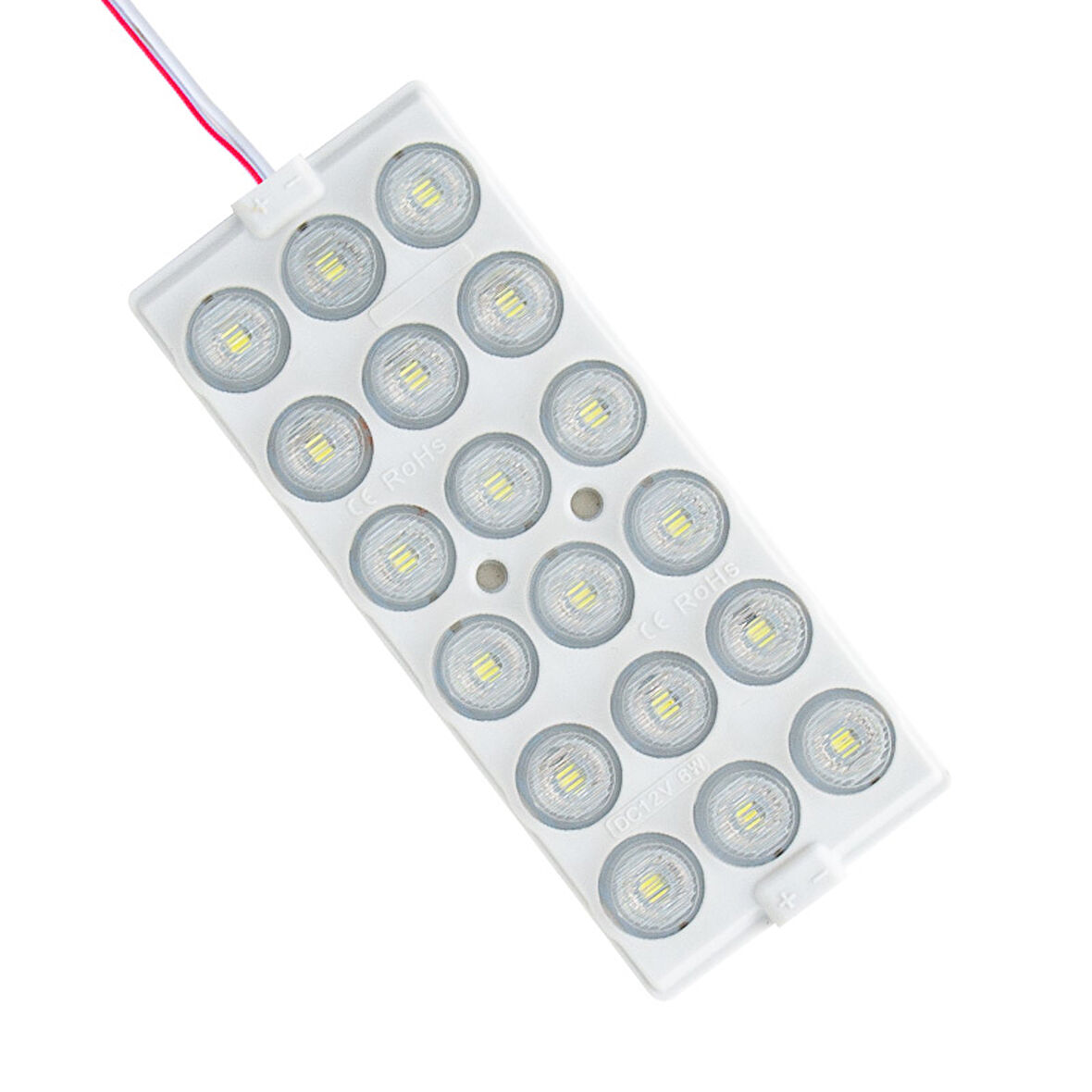 MODÜL LED 12V 6W SOĞUK BEYAZ 18 LEDLİ YANIP SÖNEN 2Lİ PAKET 13960-2835