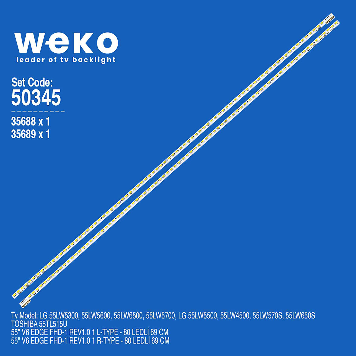 5345 35688X1 35689X1 55 V6 EDGE FHD-1 REV1.0 2 ADET LED BAR