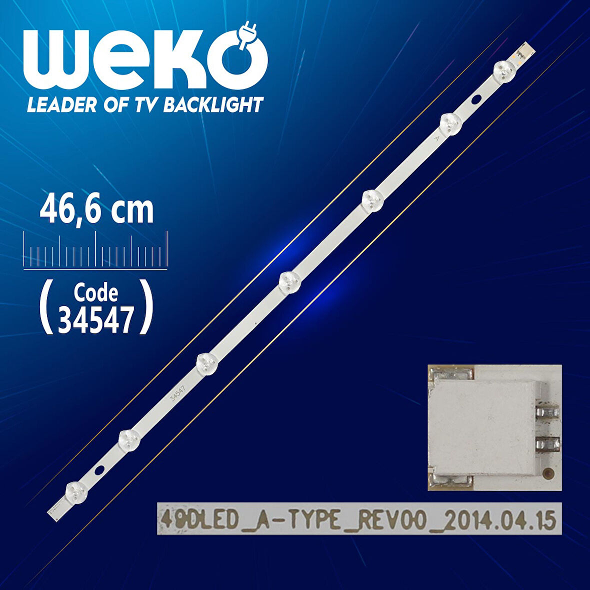 49DLED_A-TYPE_REV00 - 46.6 CM 7 LEDLİ -