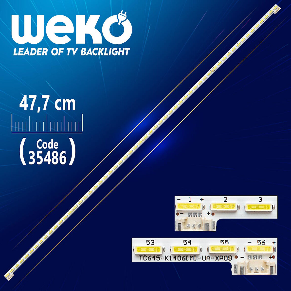 TC645-I1406-UA-XP03 - 56 LEDLİ 47.7 CM -