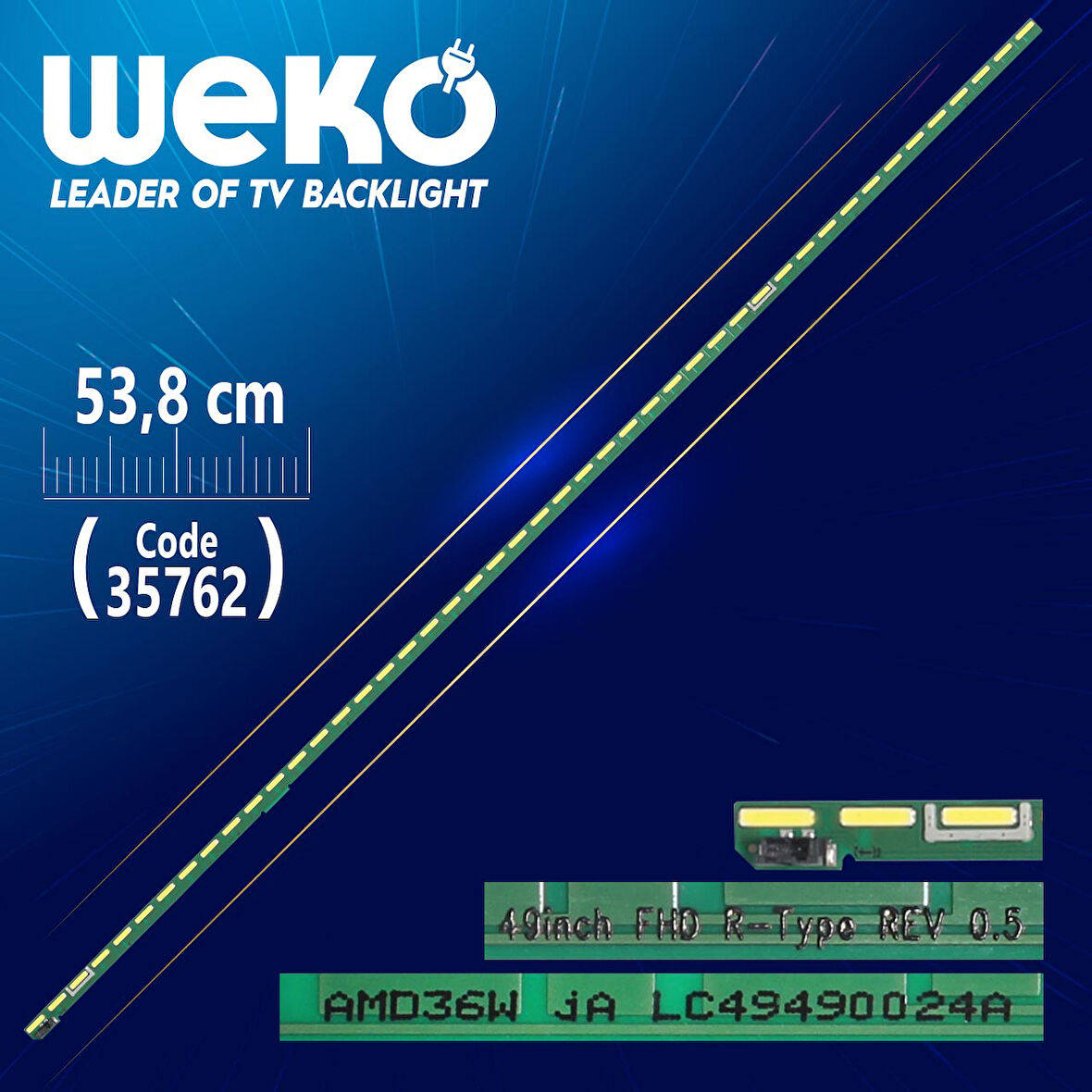 49INCH FHD R-TYPE REV 0.5 - 53.8 CM 46 LEDLİ -
