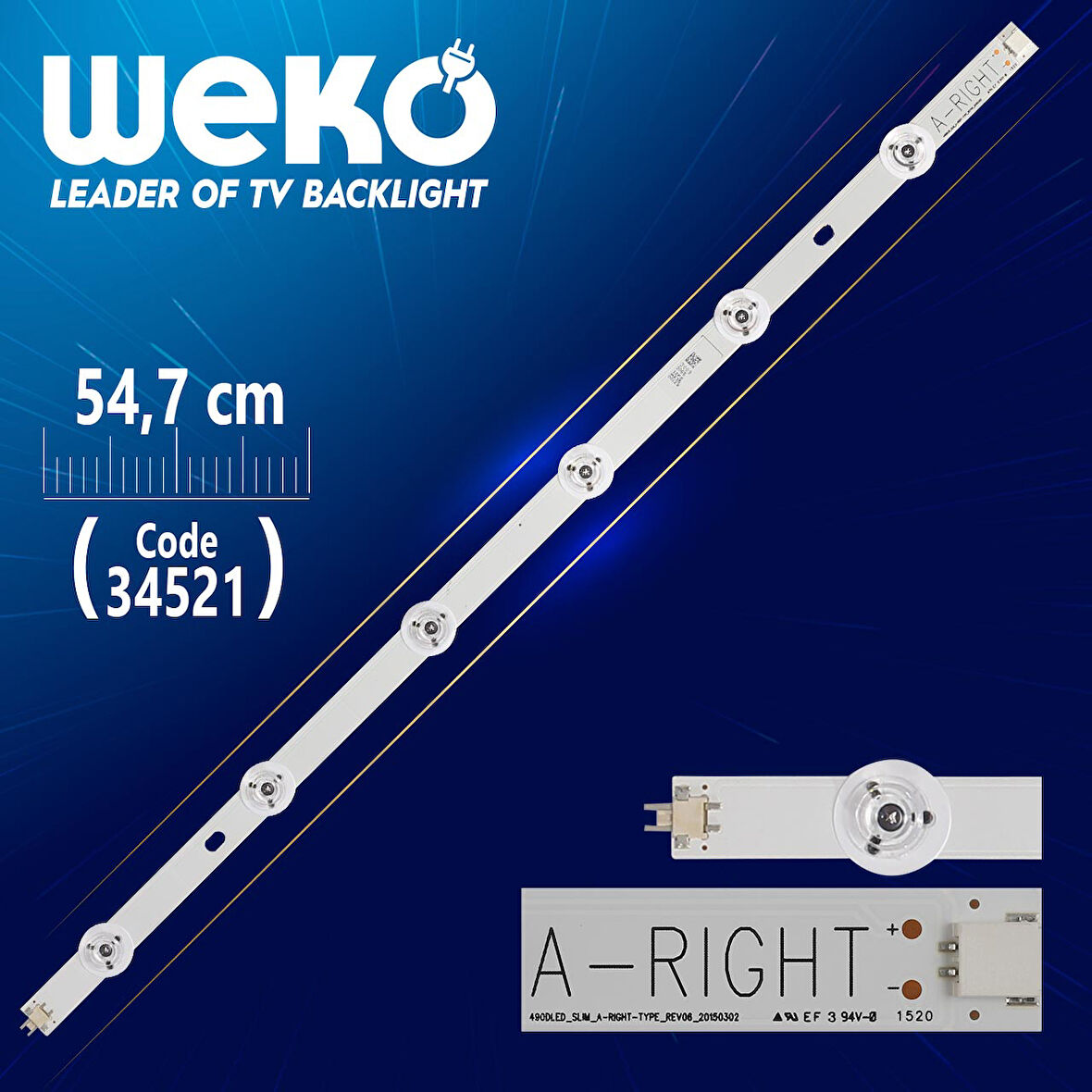 490DLED_SLIM_A-RIGHT-TYPE_REV06 - 54.7 CM 6 LEDLİ -