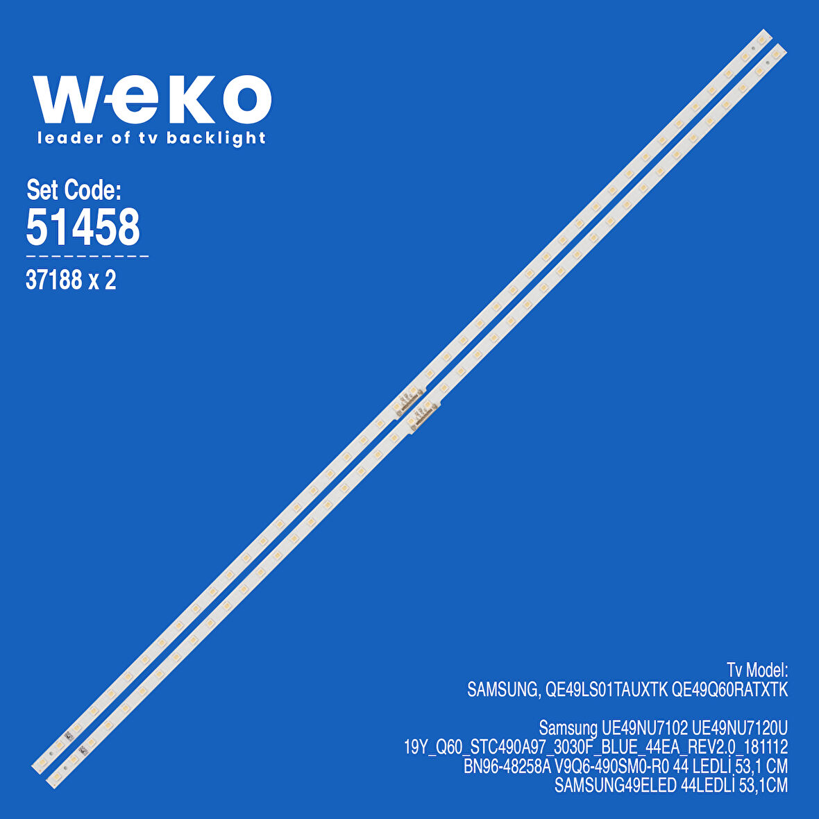 6458 37188X2 19Y_Q60_STC490A97_3030F_BLUE_44EA_REV2.0_181112 2 ADET LED BAR