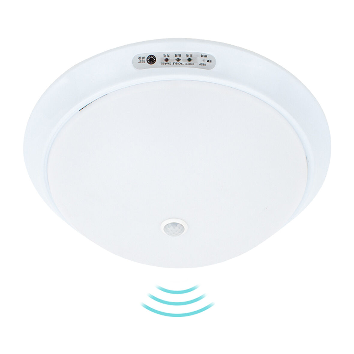 PM-7672 95MM BEYAZ 24 LEDLİ SENSÖRLÜ ŞARJLI TAVAN LAMBASI