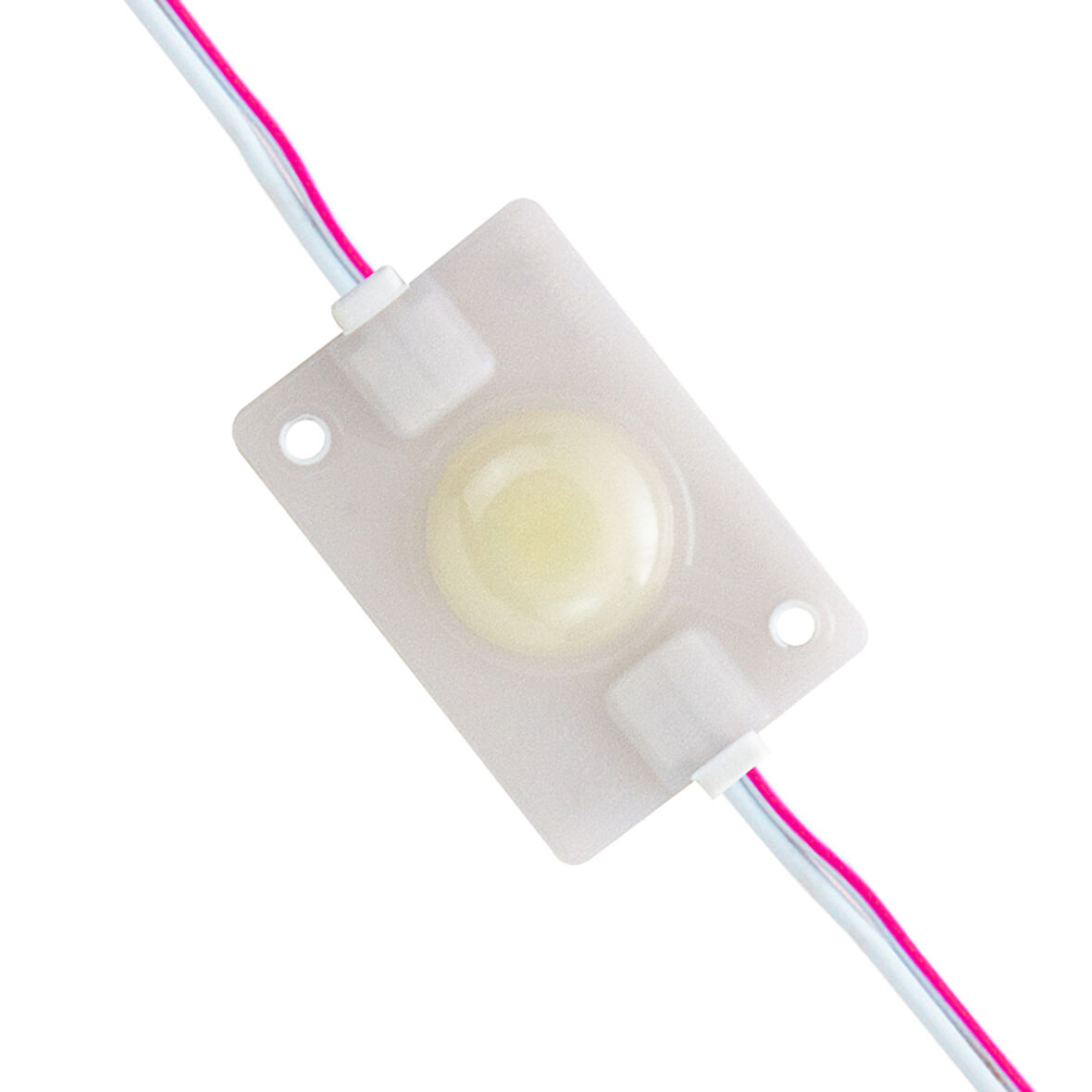 12V MAT YUVARLAK KASALI COB LED 30X44 MM