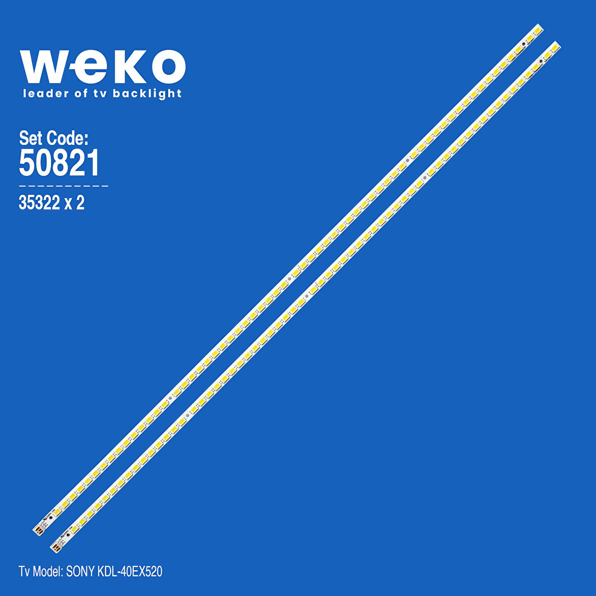 5821 35322X2 STS400A42_62LED_REV.1 2 ADET LED BAR