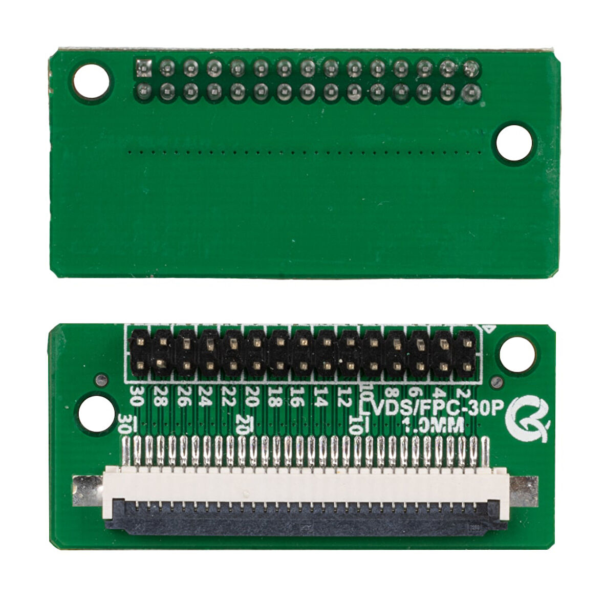 LCD PANEL FLEXİ REPAİR KART LVDS/FPC-30P 1.0MM HD FPC INPUT 30P TURN PIN QK0823B