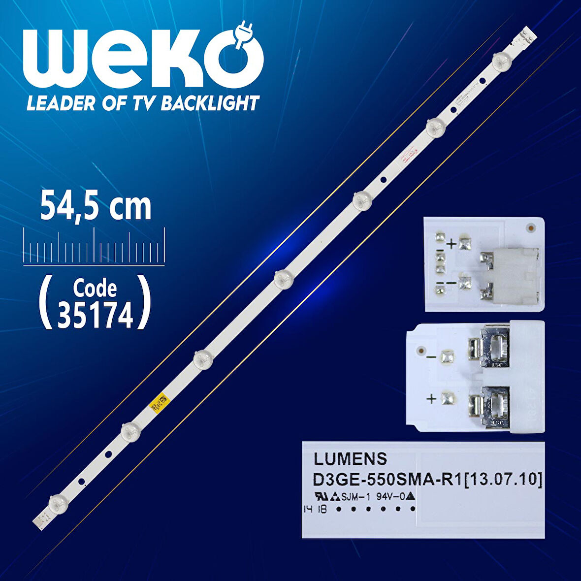 D3GE-550SMA-R1 - SAMSUNG_2013SVS55_3228N1_B2_L07 - 7 LEDLİ 54.5 CM -