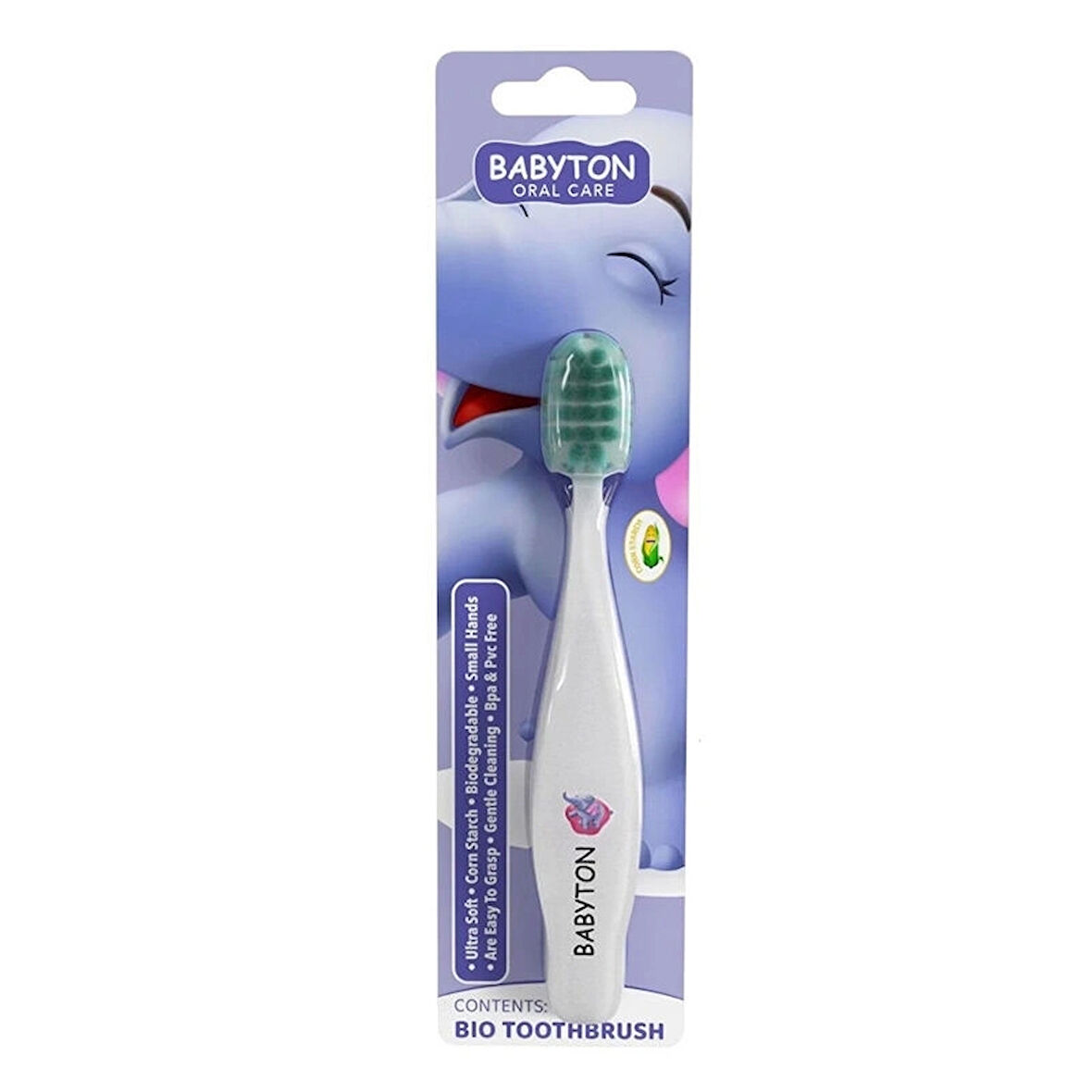 Babyton Bio Ultra Yumuşak Diş Fırçası Fil