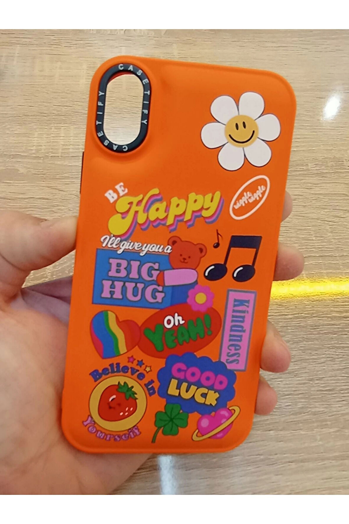 İPhone XR Özel Baskılı İçi Kadife Lansman Kılıf