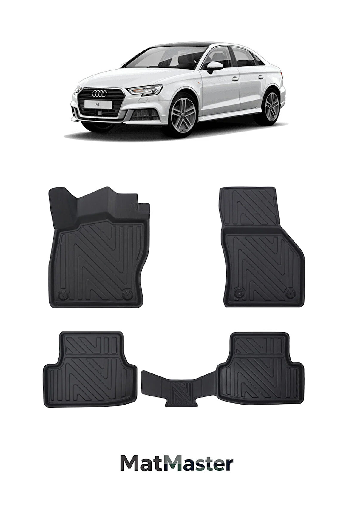 Audi A3 Sedan 2014 Model 5d Premium  Ekstra Havuzlu Paspas