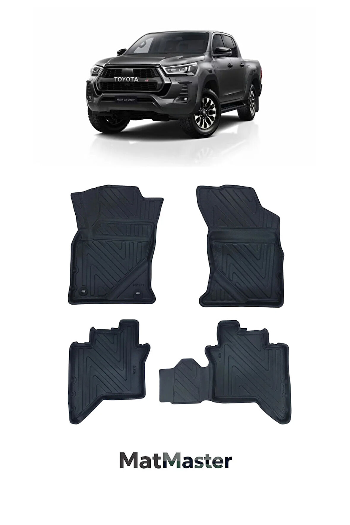 Toyota Hilux 2024 Model 5d Premium  Ekstra Havuzlu Paspas