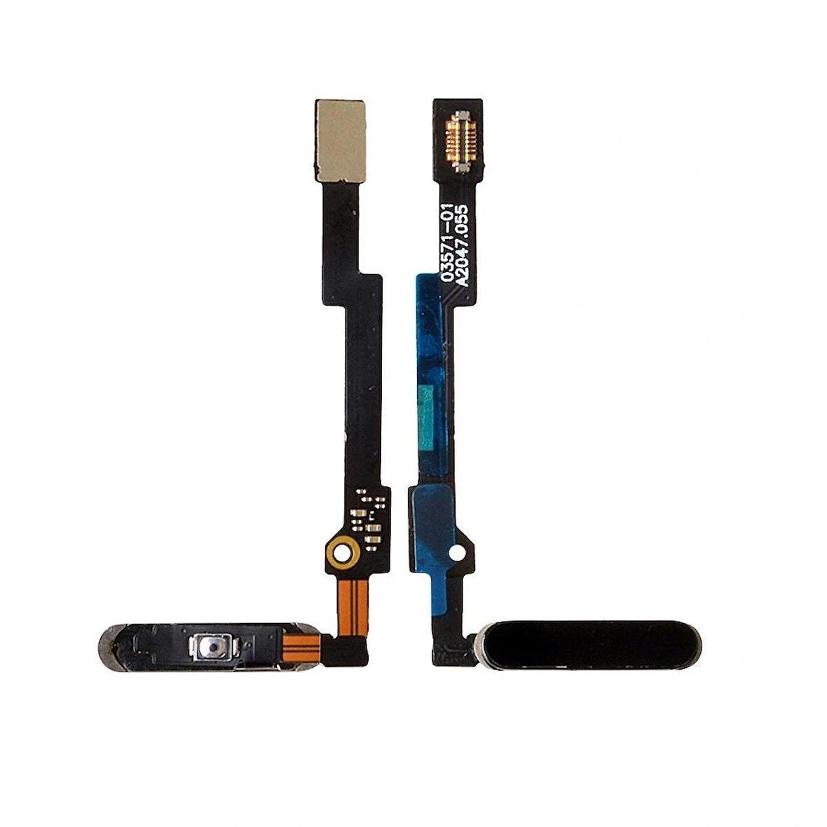 İpad Mini 6 İle Uyumlu Home Orta Tuş Siyah A2567 A2568 A2569