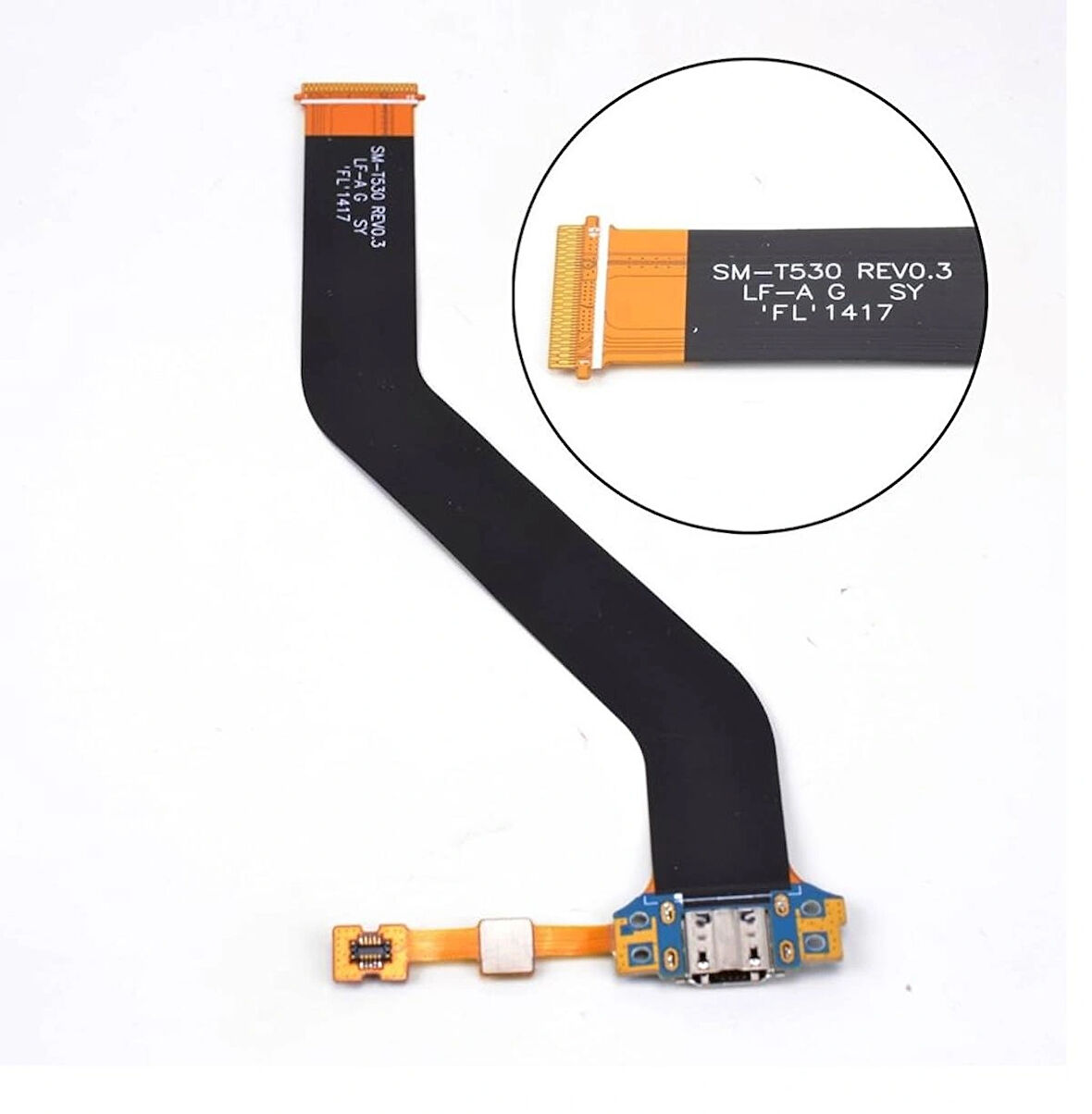 Galaxy Tab 4 İle Uyumlu Şarj Bordu Soketi İthal 10.1'' T530 T531