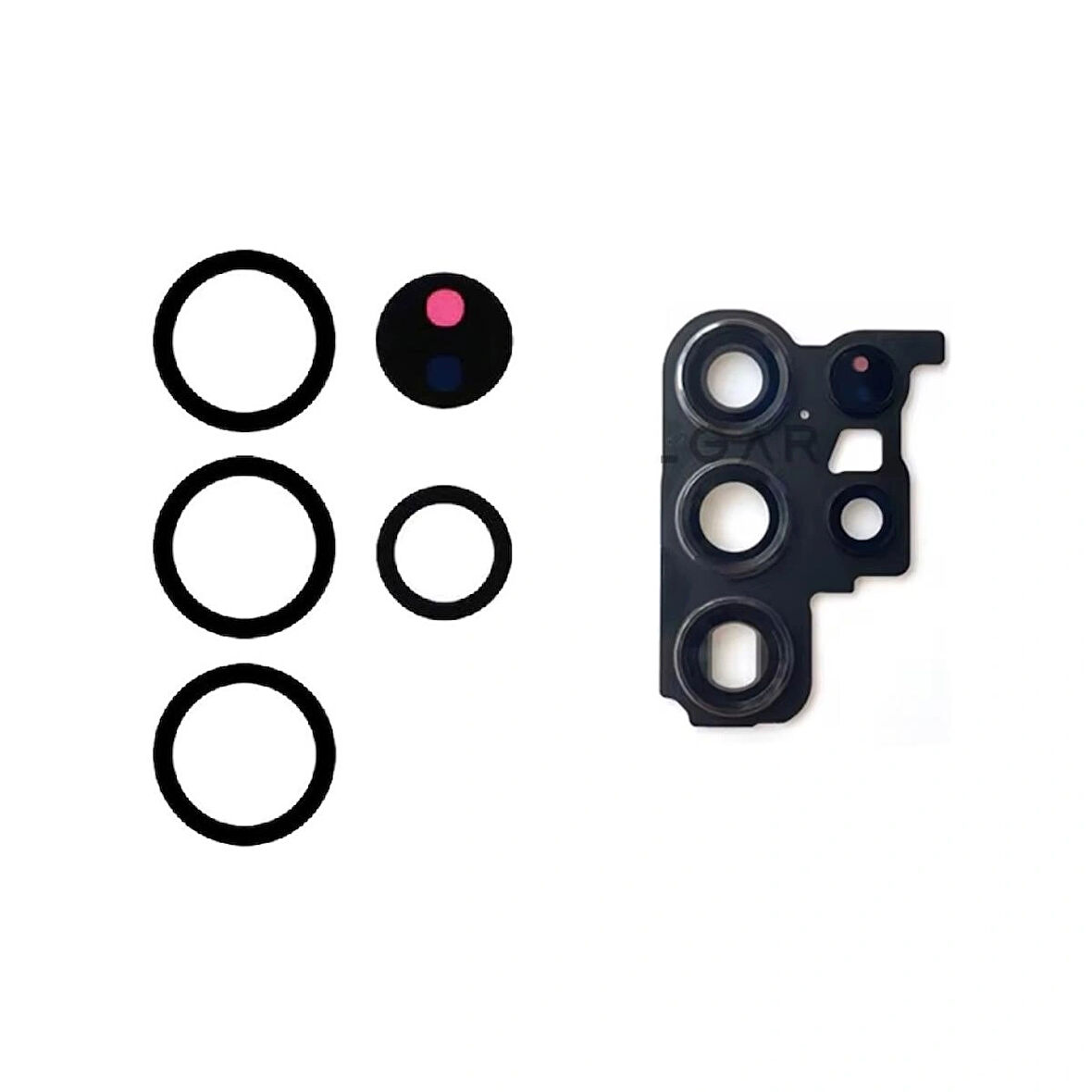 Galaxy S23 Ultra S918 İle Uyumlu Kamera Camı İthal Full Set