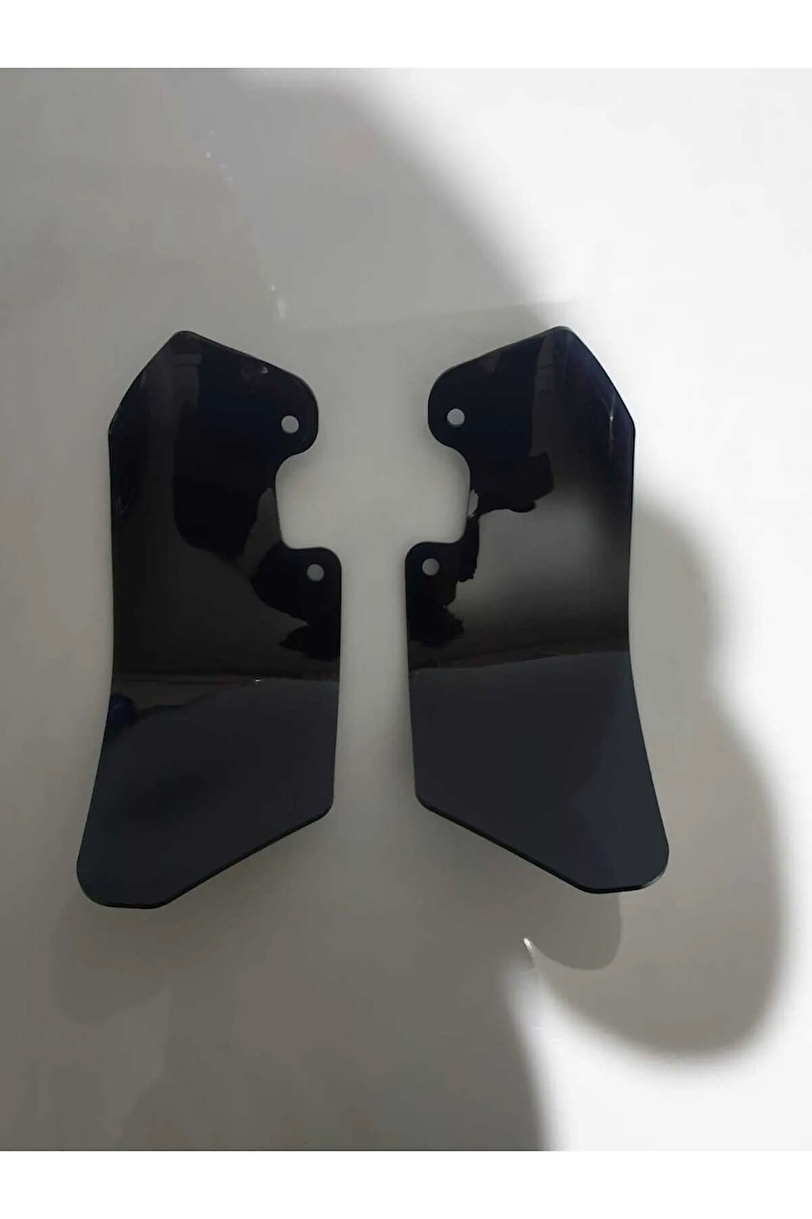 Bmw R1200 1250 GS 2004 2012 Model Yan Deflektör Böbrek Koruma Camı Rüzgarlık Siyah Renkli Çift