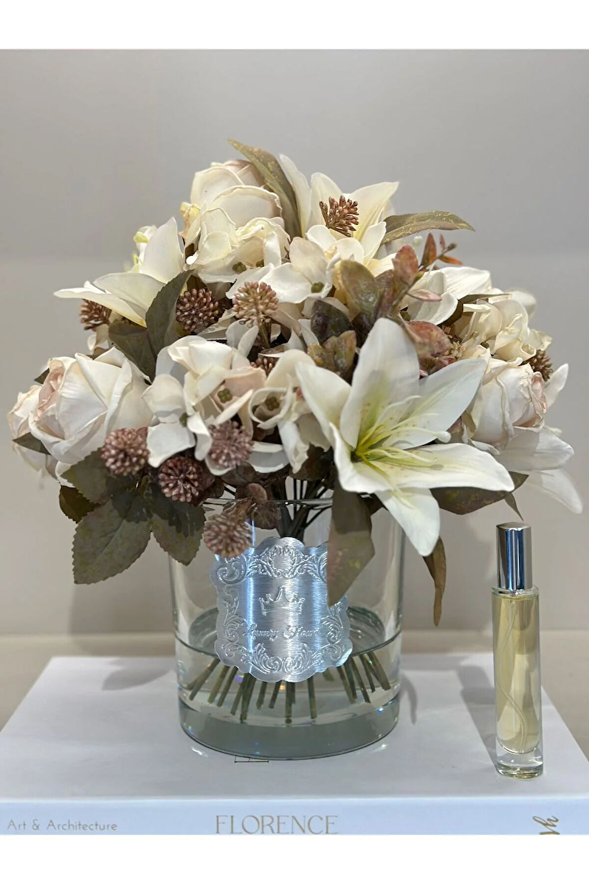 Yapay Güllü Lüx Vazo No:2