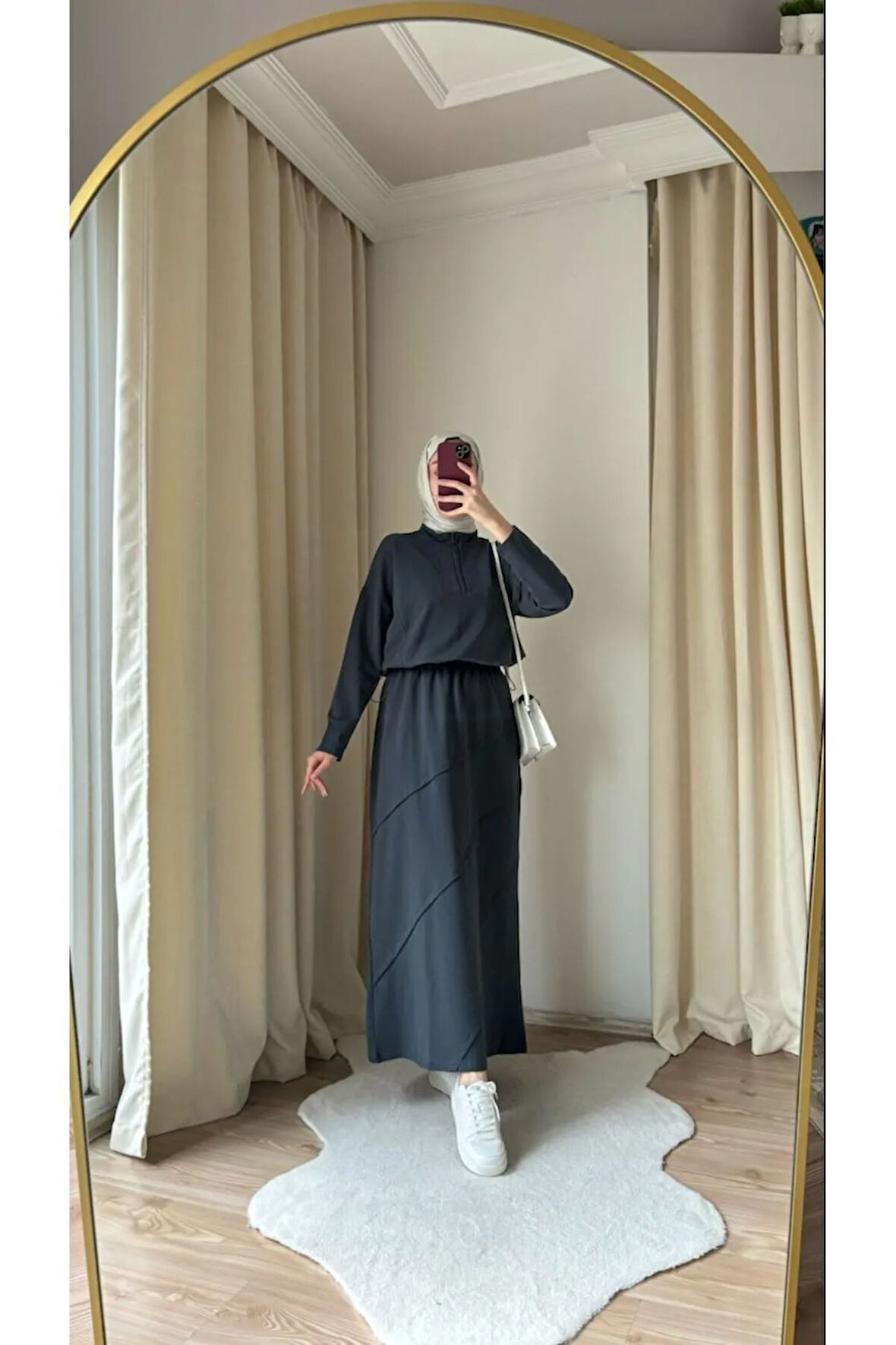 KALİTELİ İKİ İPLİK SWEAT ETEK ALT ÜST TAKIM