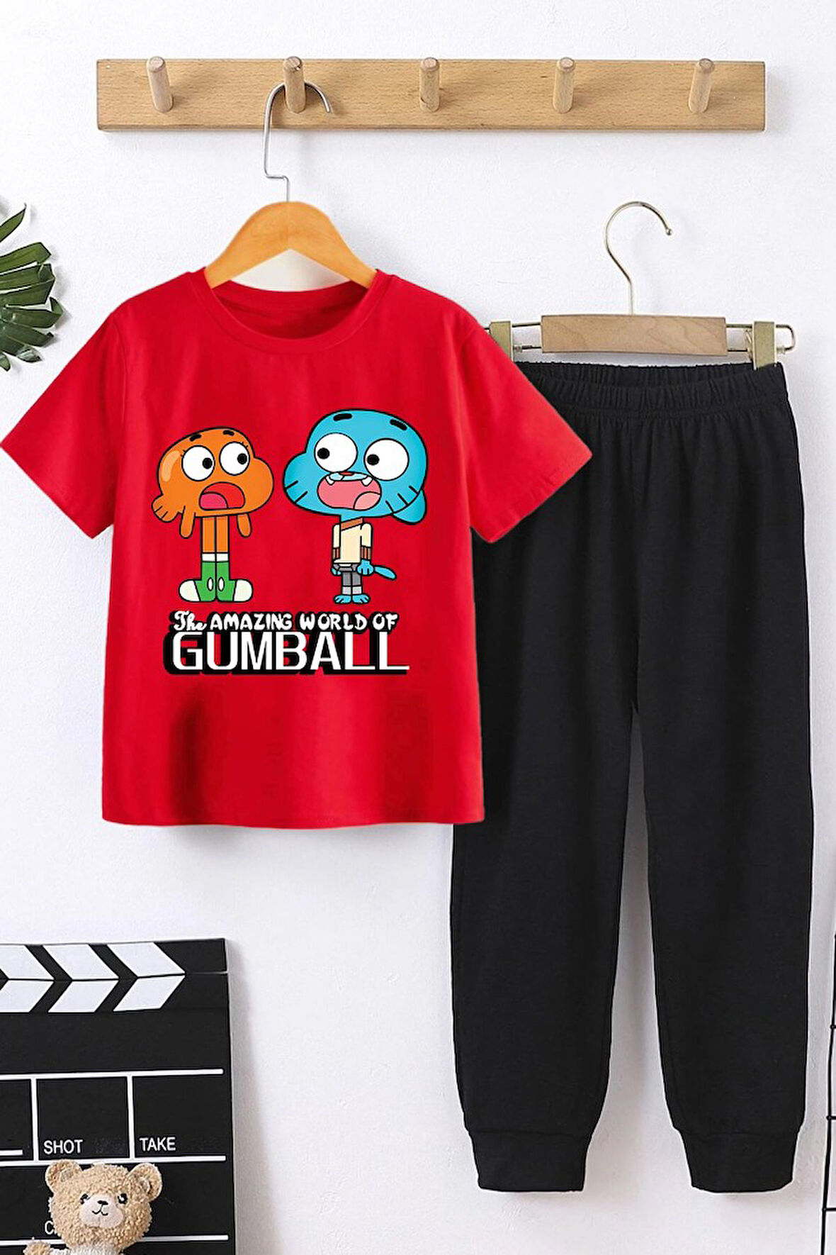 Uyguntarz Çocuk Gumball Alt - Üst Eşofman Takımı