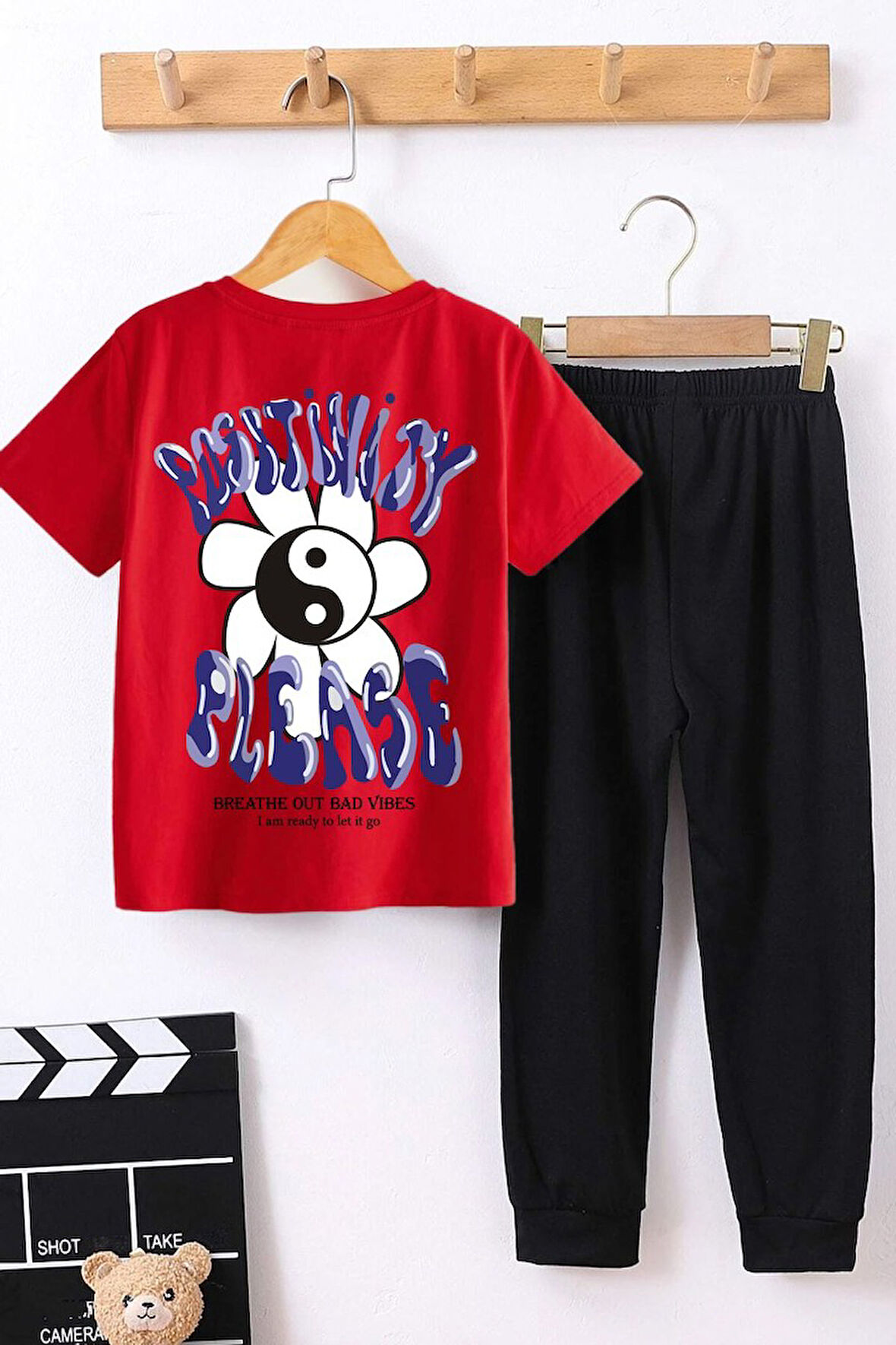 Uyguntarz Çocuk Positivity Alt - Üst Eşofman Takımı