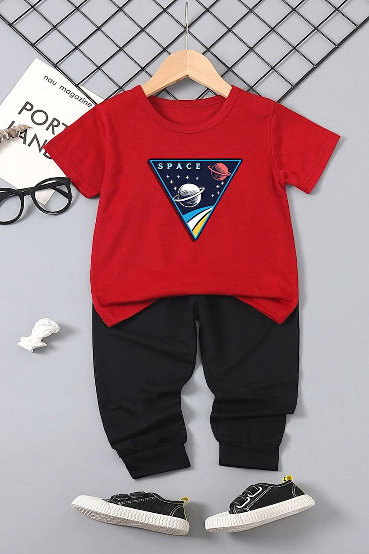 Uyguntarz Çocuk Space Alt - Üst Eşofman Takımı