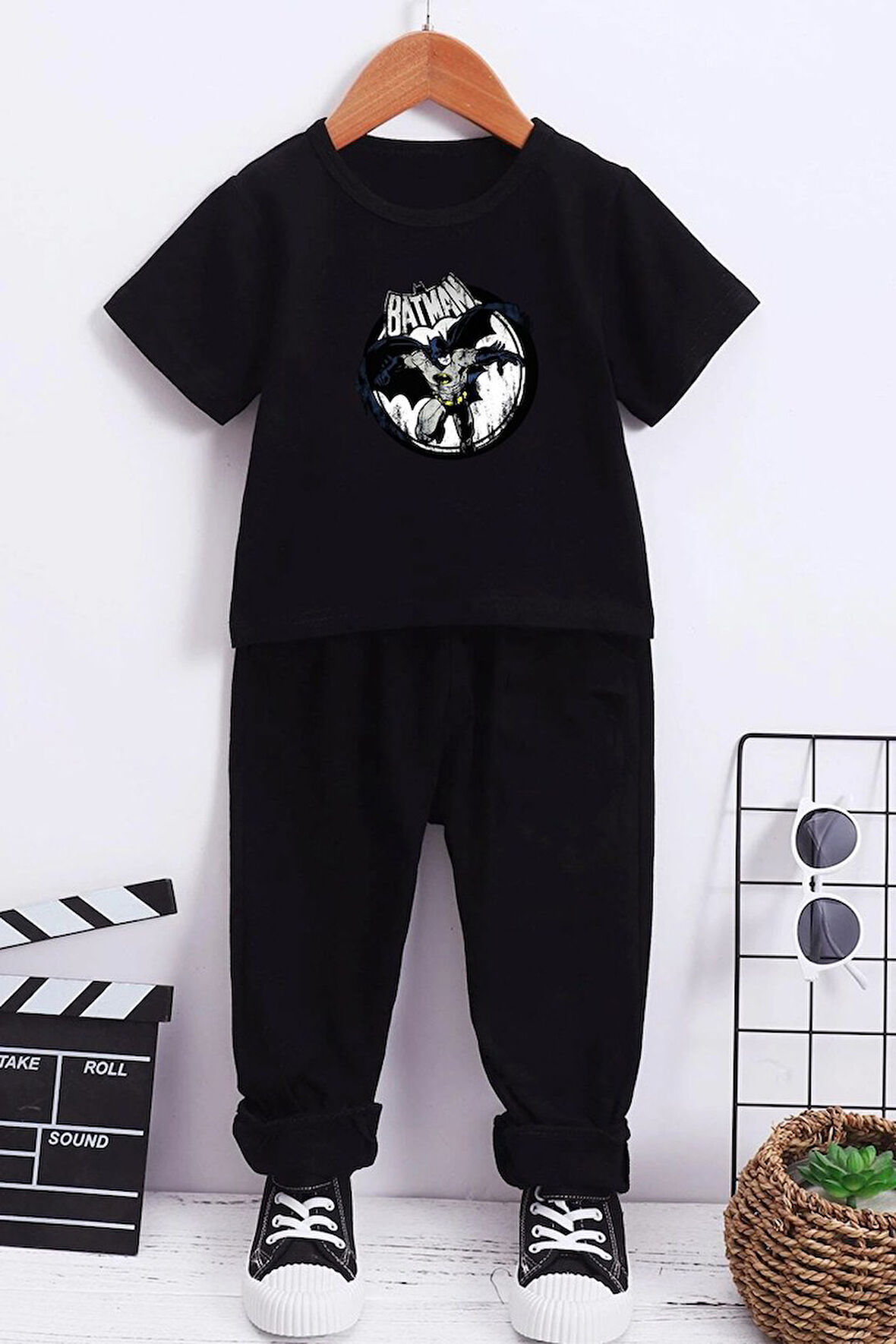 Uyguntarz Çocuk Batman Alt - Üst Eşofman Takımı