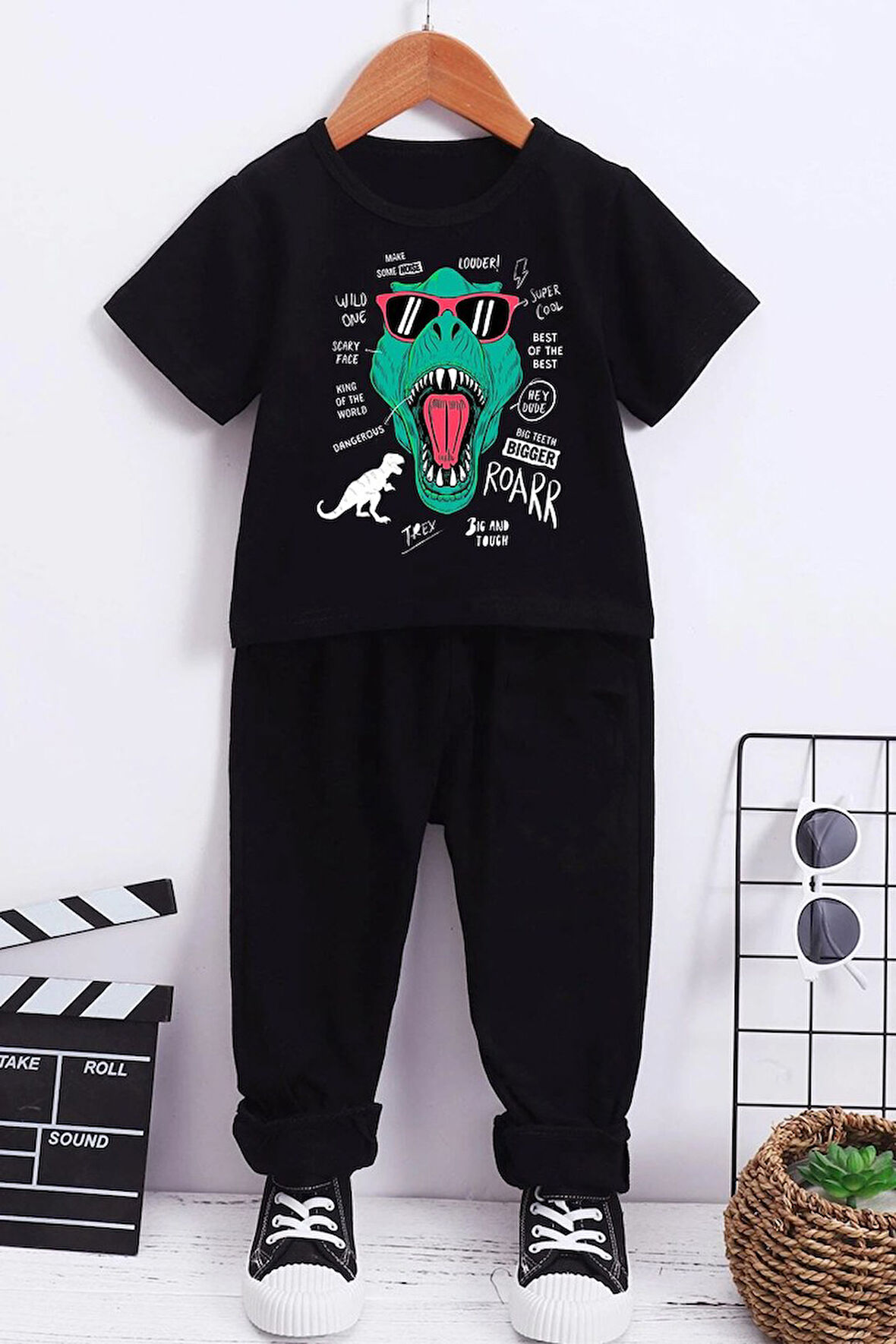Uyguntarz Çocuk T - Rex Alt - Üst Eşofman Takımı
