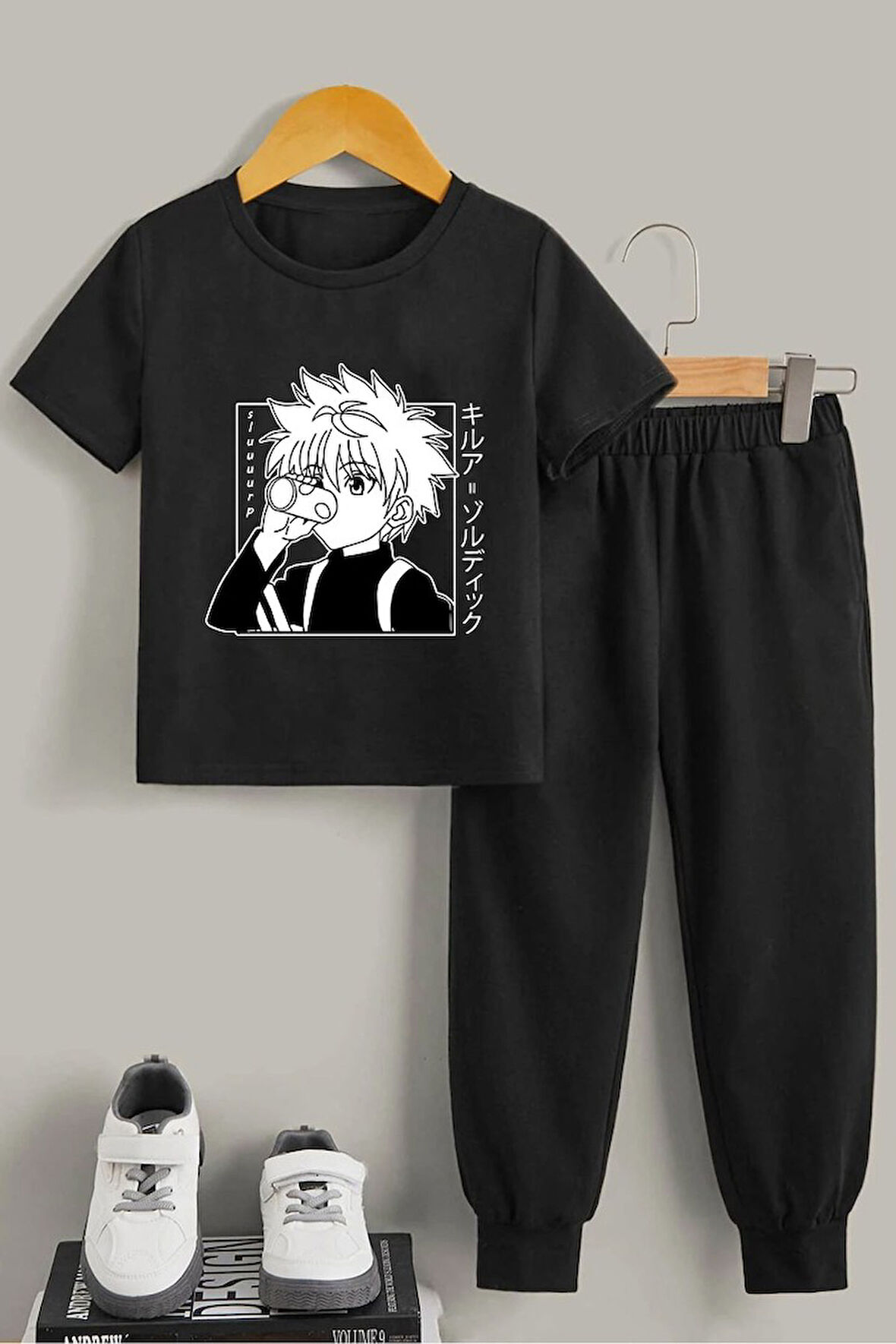 Uyguntarz Çocuk Killua Zoldyck Alt - Üst Eşofman Takımı