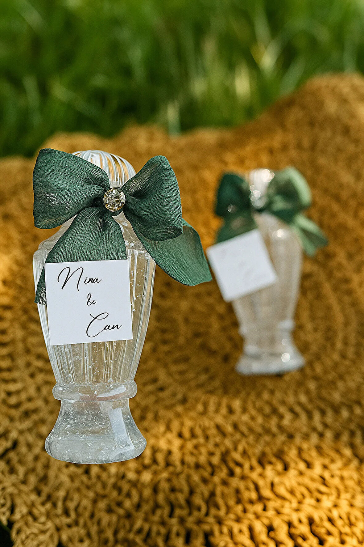 Simli Hediyelik Kolonya Söz, Nişan, Nikah, Düğün, Kına 10 Adet