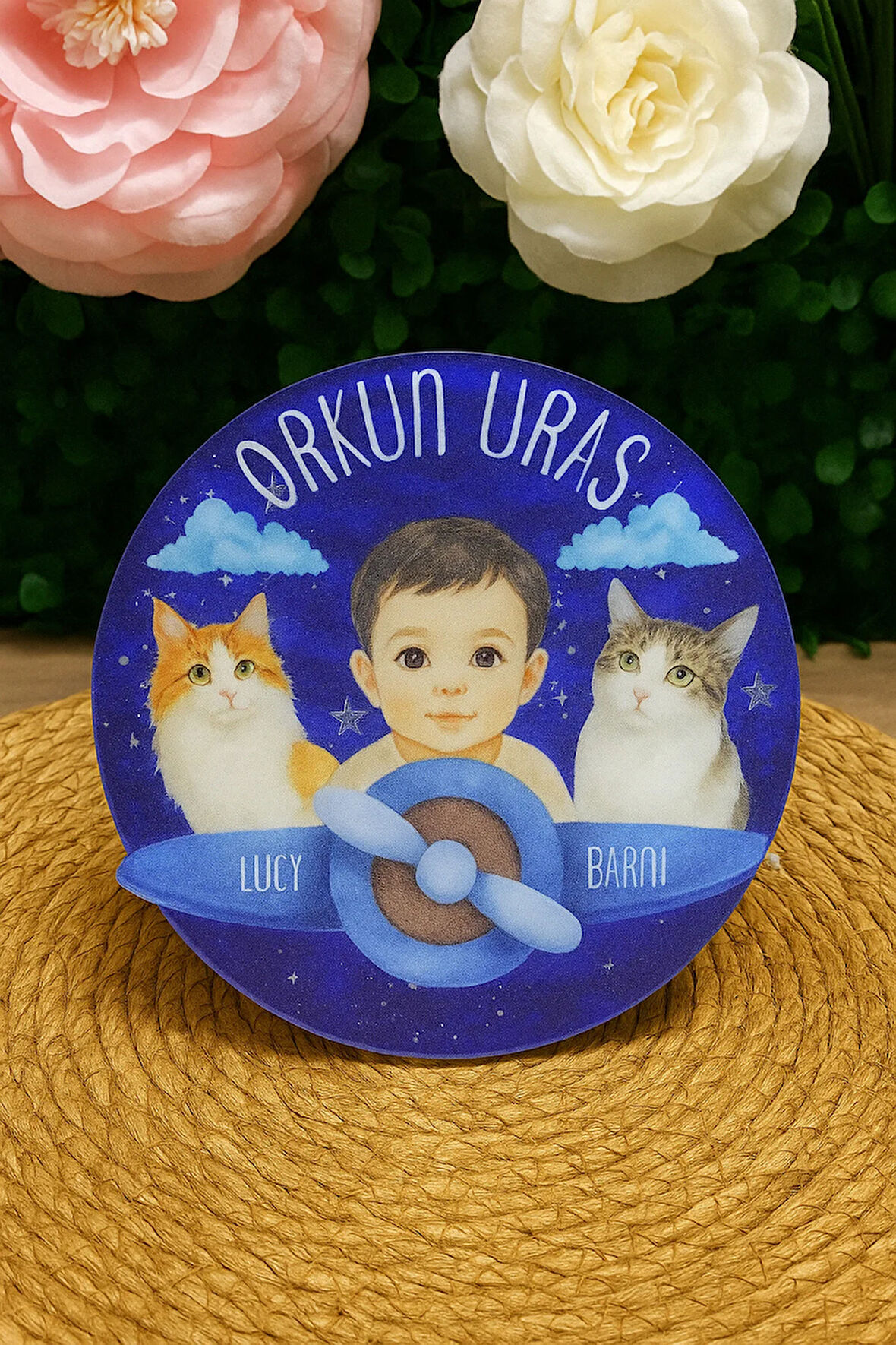 UV Baskı Pleksi Magnet Söz, Nişan, Nikah, Düğün, Kına, Doğum Günü 10 Adet